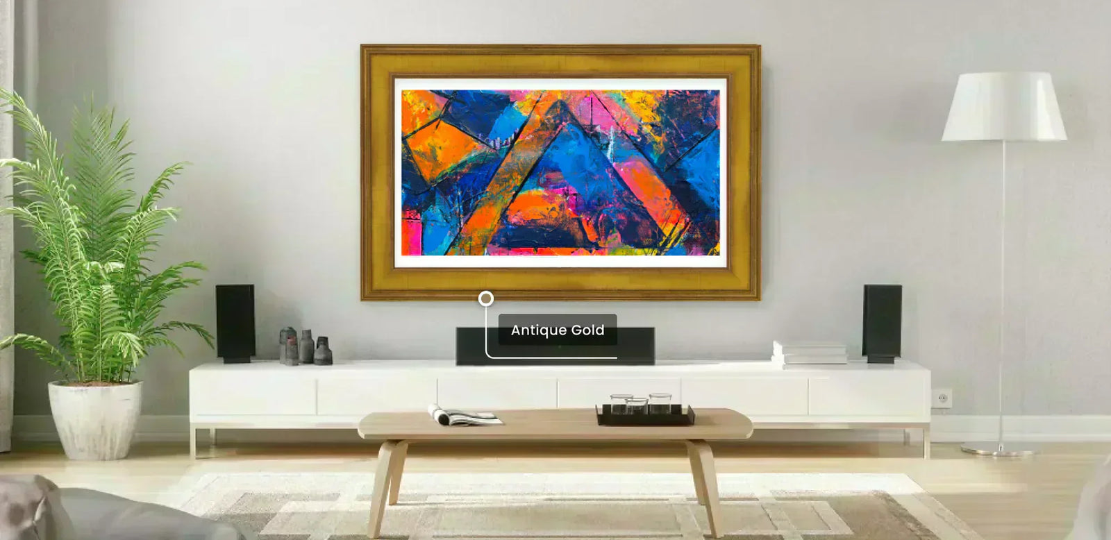 Transform Your Personalized Art Experience with The Frame Pro: For Museum-Quality Display