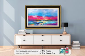 Deco TV Frames Samsung the Frame TV Antique Gold and Black