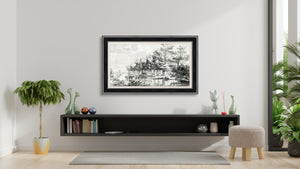 Argent Antique et Noir