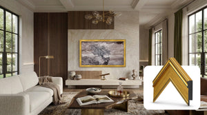 Gold Samsung The Frame