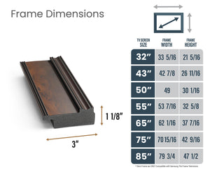 burlwood samsung the frame