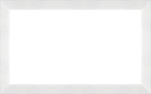 white samsung the frame customizable bezel