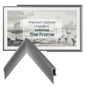 Graphite - Lunette de cadre Samsung prismatique en alliage