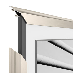 German Silver - Alloy Scoop Samsung Frame Bezel