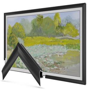 samsung the frame anodized black alloy frame