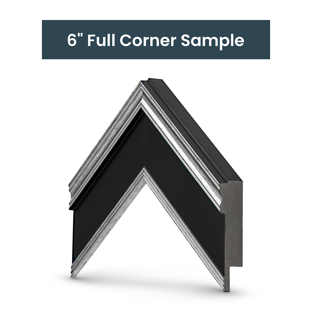 MUESTRA - Plata antigua y negro