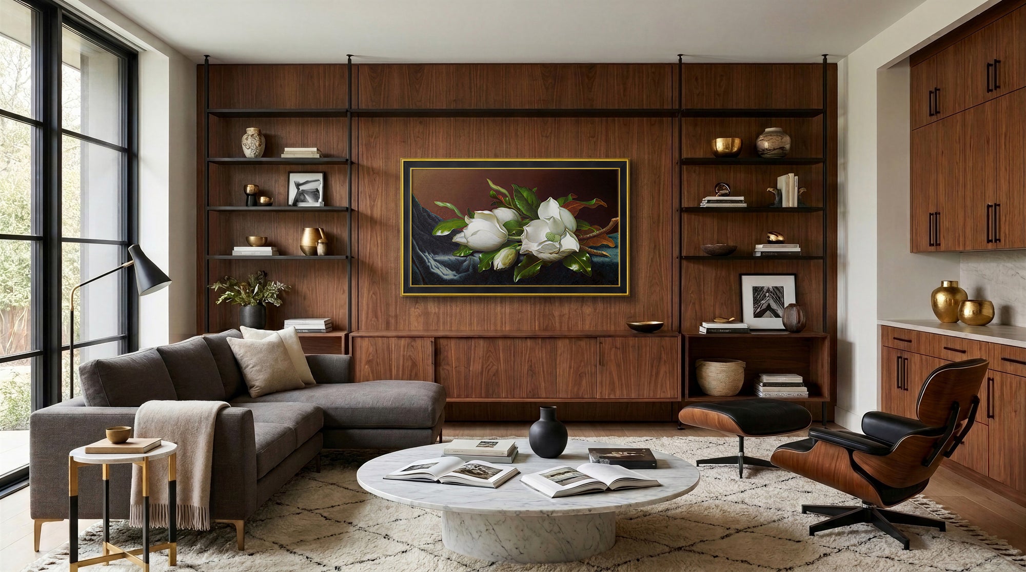 Antique Gold & Black