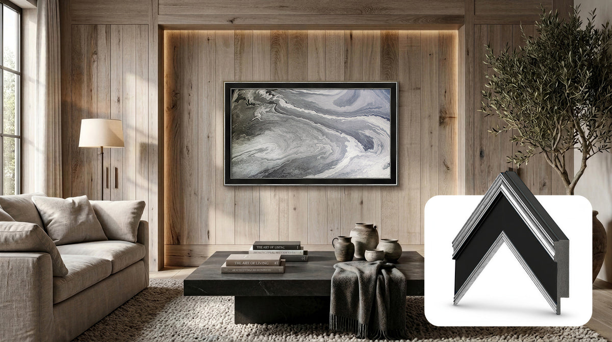 Antique Silver &amp; Black