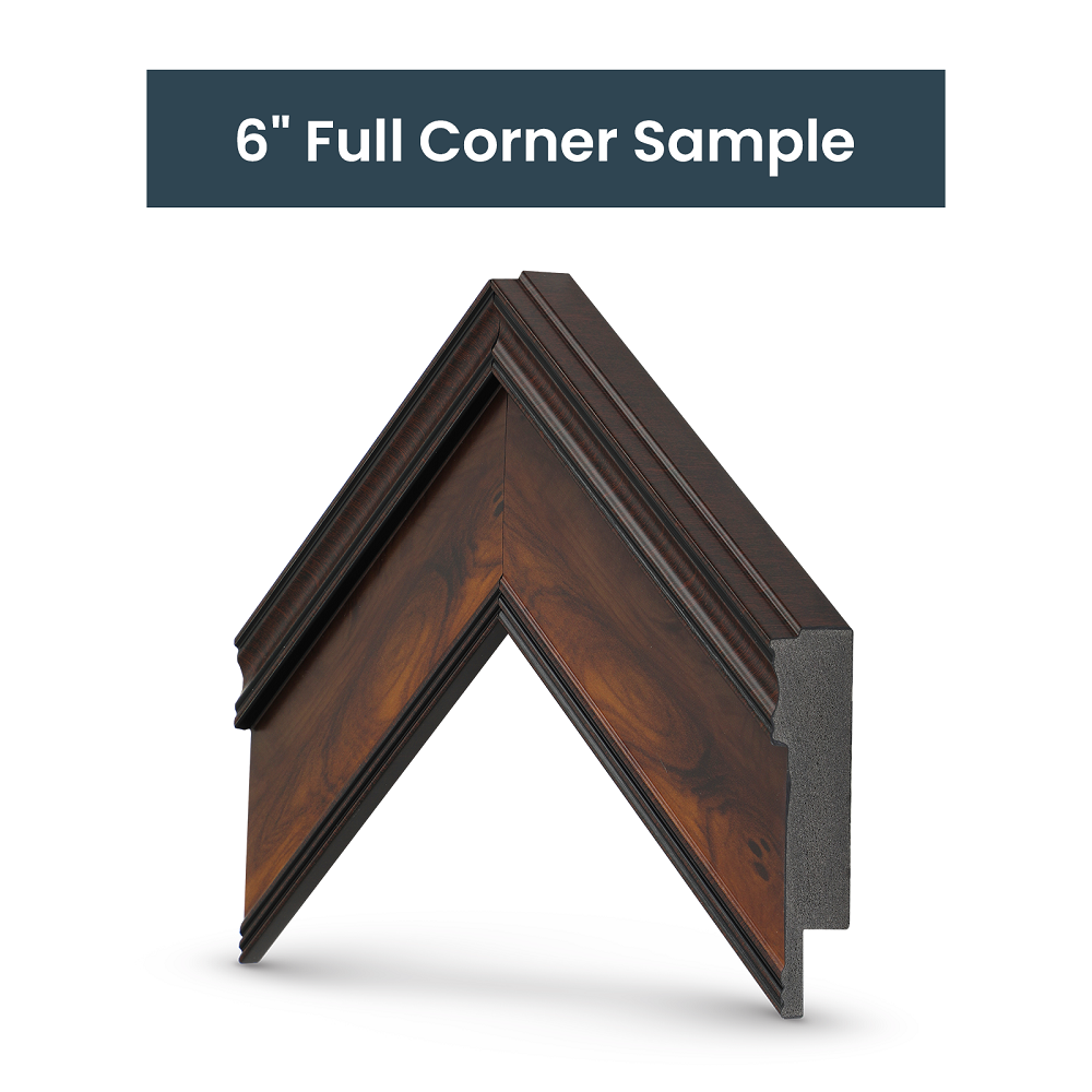 Deco TV Frames Samsung the Frame TV Burlwood Sample