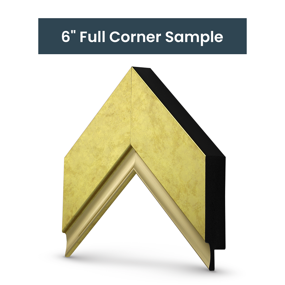 Deco TV Frames Samsung the Frame TV Contemporary Gold Sample