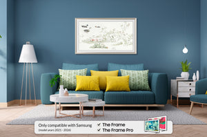 german silver alloy prismatic samsung the frame bezel