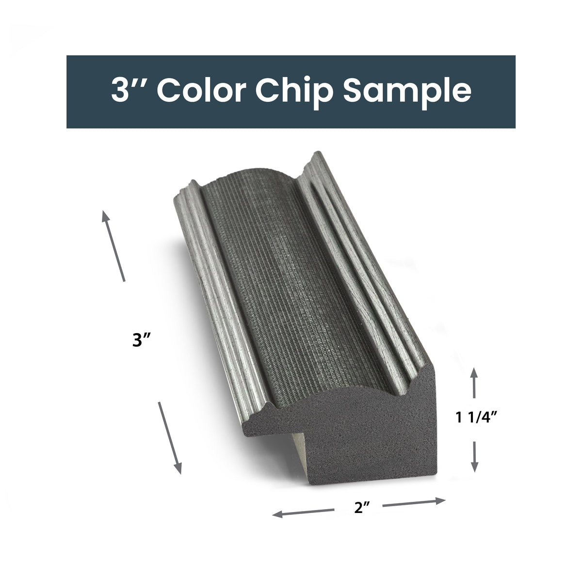 MUESTRA - Aleación de oro pálido - Perfil: Scoop