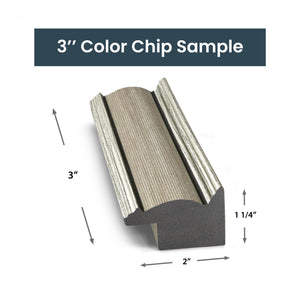 MUESTRA - Aleación de oro pálido - Perfil: Scoop