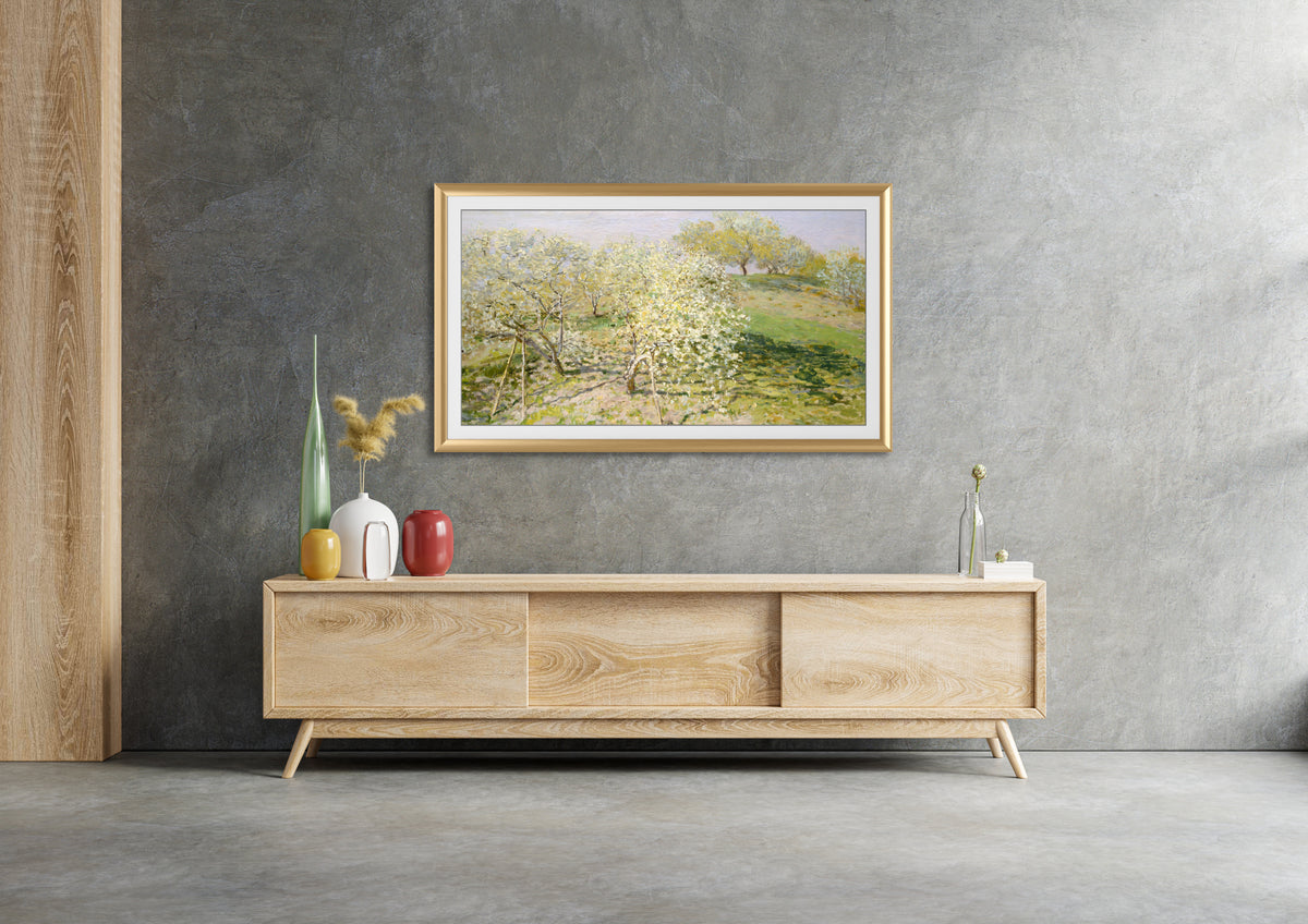 Oro pálido - Bisel de marco Samsung prismático de aleación