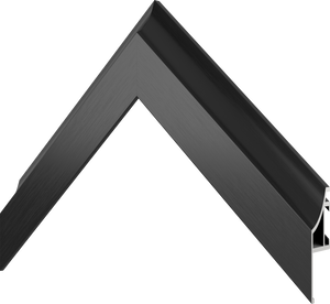 Negro anodizado - Bisel de marco Samsung redondo de aleación 