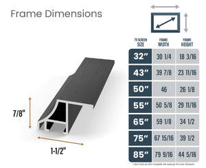 SAMPLE - Anodized Black Alloy - Profile: Scoop