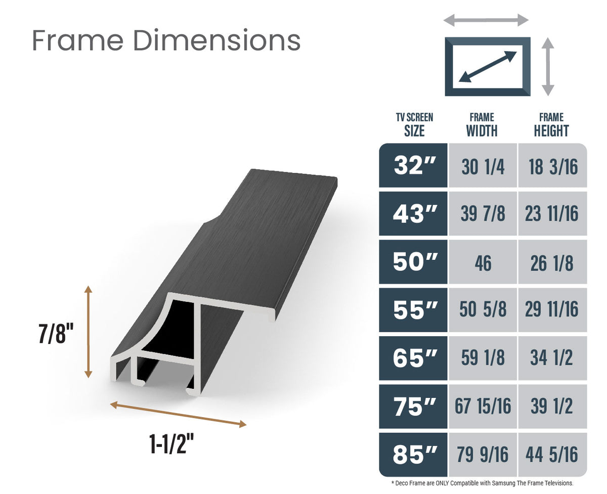 Negro anodizado - Bisel de marco Samsung redondo de aleación 