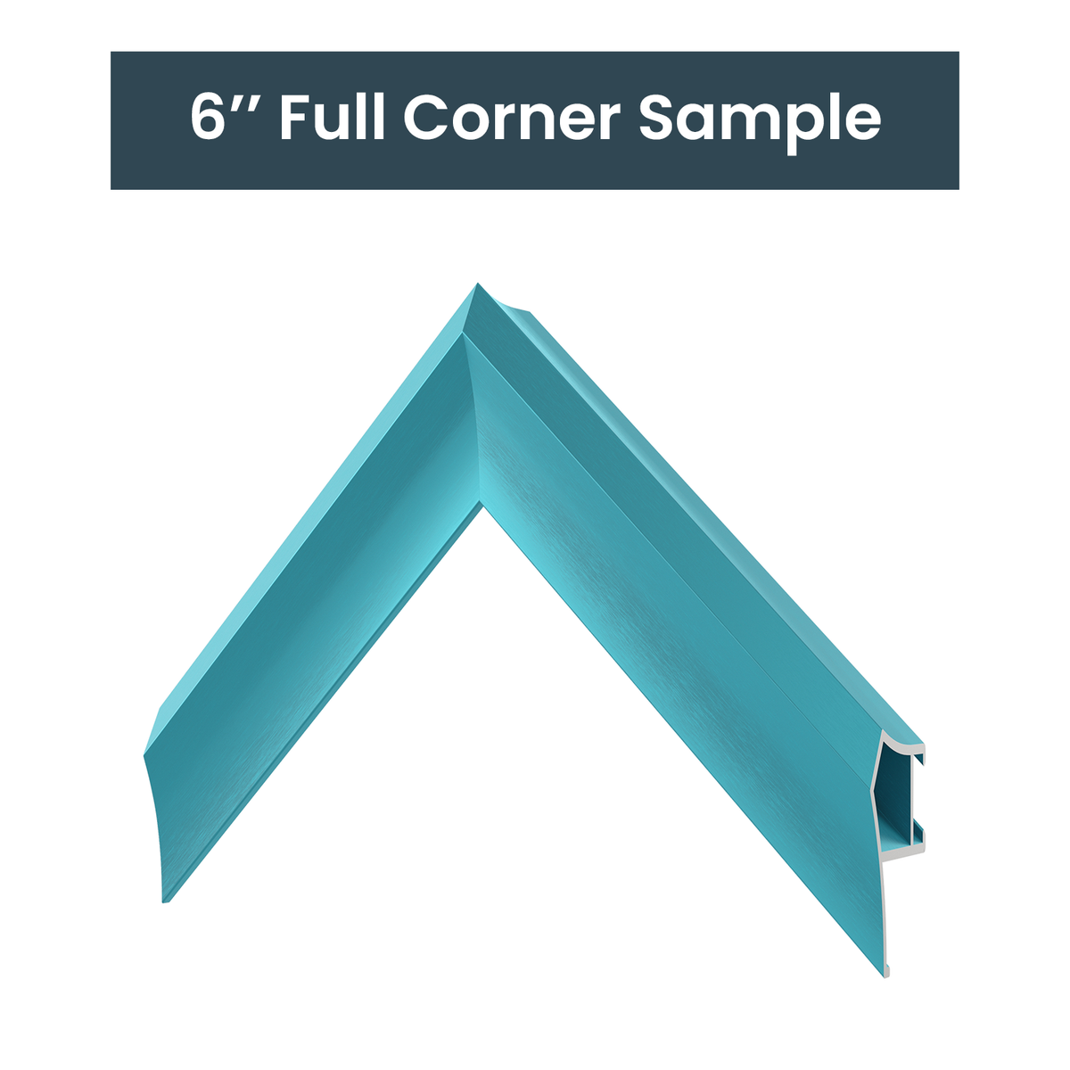 MUESTRA - Aleación Turquesa - Perfil: Prismático