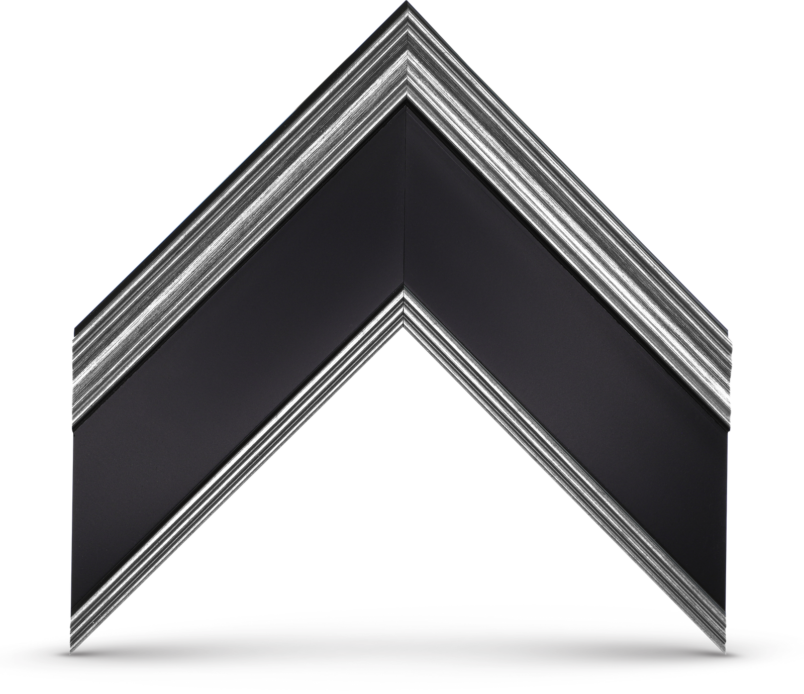 Argent Antique et Noir - BOÎTE OUVERTE