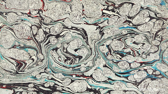 Papel decorativo de la página 49 de Cuatro vistas pintorescas del norte de Gales