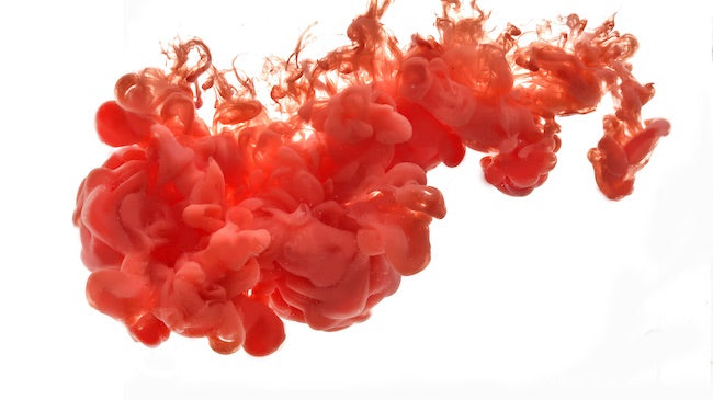 Resumen formado por color que se disuelve en agua.