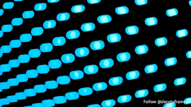 Light canopy patterns from Market Lane, London Ontario Canada