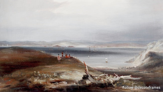 Kororareka in the Bay of Islands (1841)