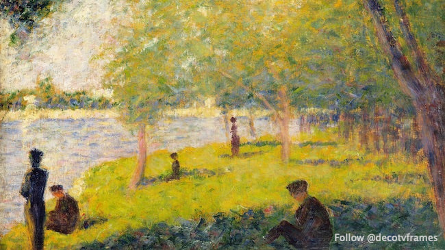 Study for a Sunday on La Grande Jatte (1884)