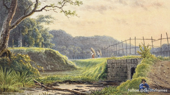 Landschap avec brug 
