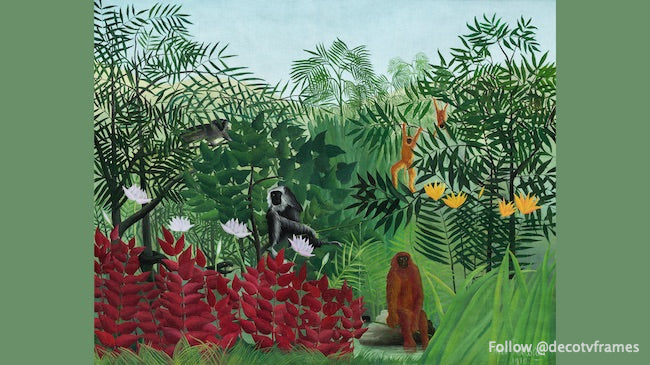 Tropical Forest with Monkeys (1910)