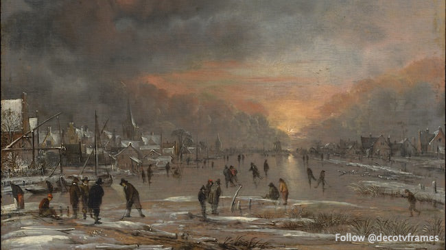 Sports on a Frozen River