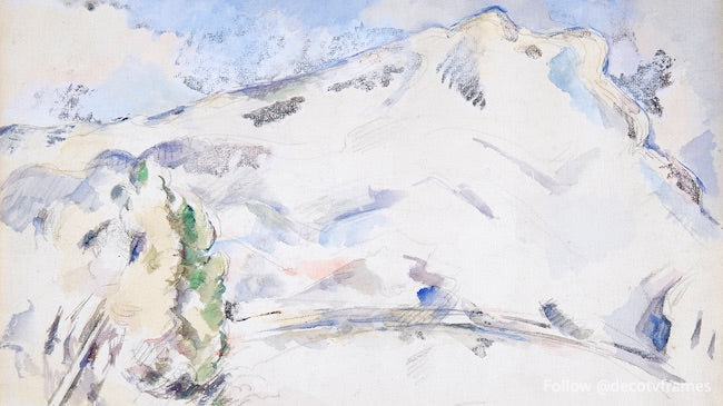 Mont Sainte-Victoire (La Montagne Sainte-Victoire) (ca. 1900)