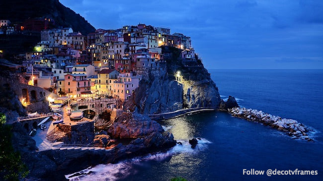 Casa Blanca cerca del acantilado 