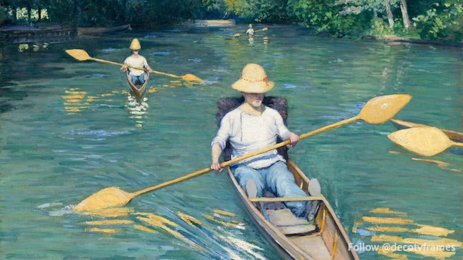 Skiffs sur l'Yerres 