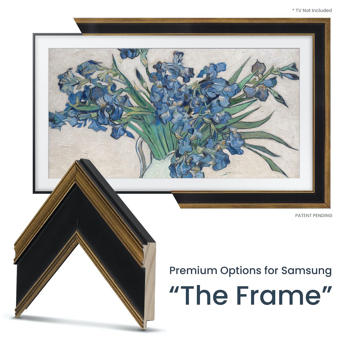 Black Gold Samsung the Frame